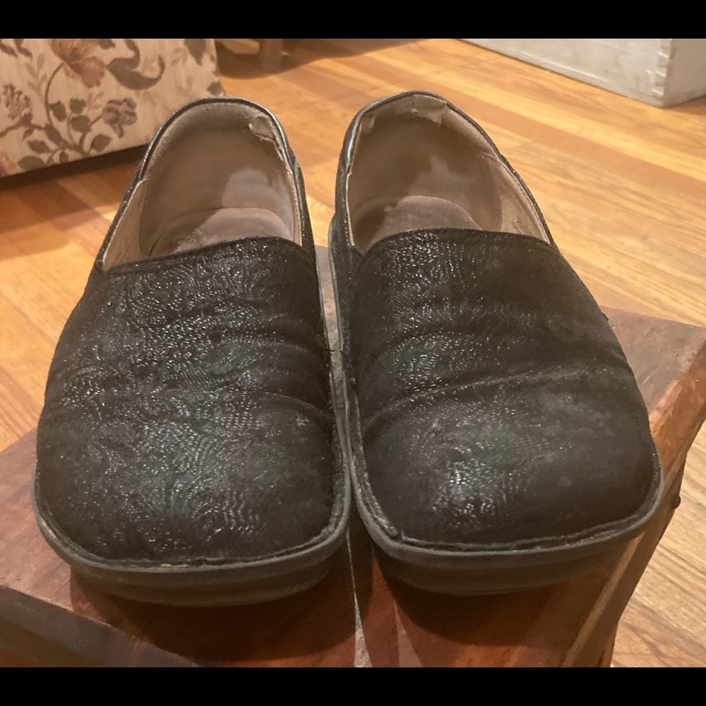 Alegria black shoes size 38